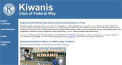 Desktop Screenshot of federalwaykiwanis.com
