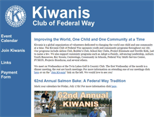 Tablet Screenshot of federalwaykiwanis.com